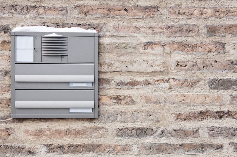 New Brick Mailbox Installation